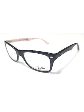 Ray Ban RB5228 5014 Full Rim Black Red Eyeglasses Frame 50-17 140 New